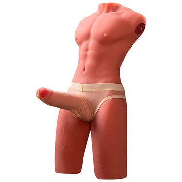 Torso Maschile Realistico XISE con Vibrazione e Spinta Automatica